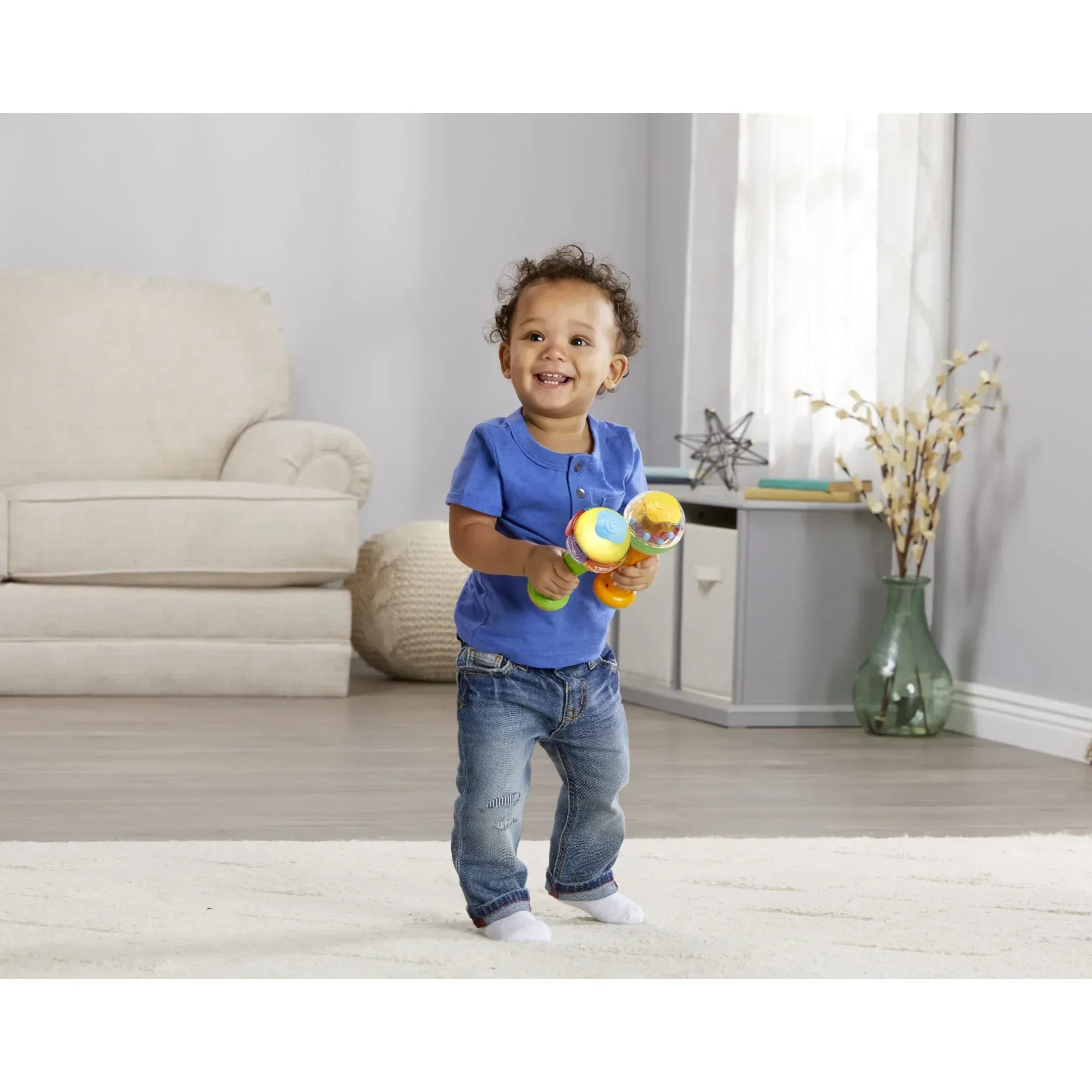 LeapFrog Learn and Groove Shakin' Colors Maracas, Bilingual Toy for Toddlers, 6-36 Months - USA MEGA SHOP