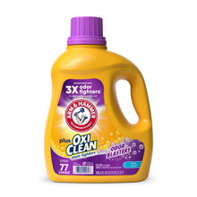 ARM & HAMMER OxiClean liquid laundry detergent bottle, fresh scent, 77 loads