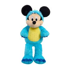 Mickey Mouse 12-inch plush in blue suit with yellow belly and black ears