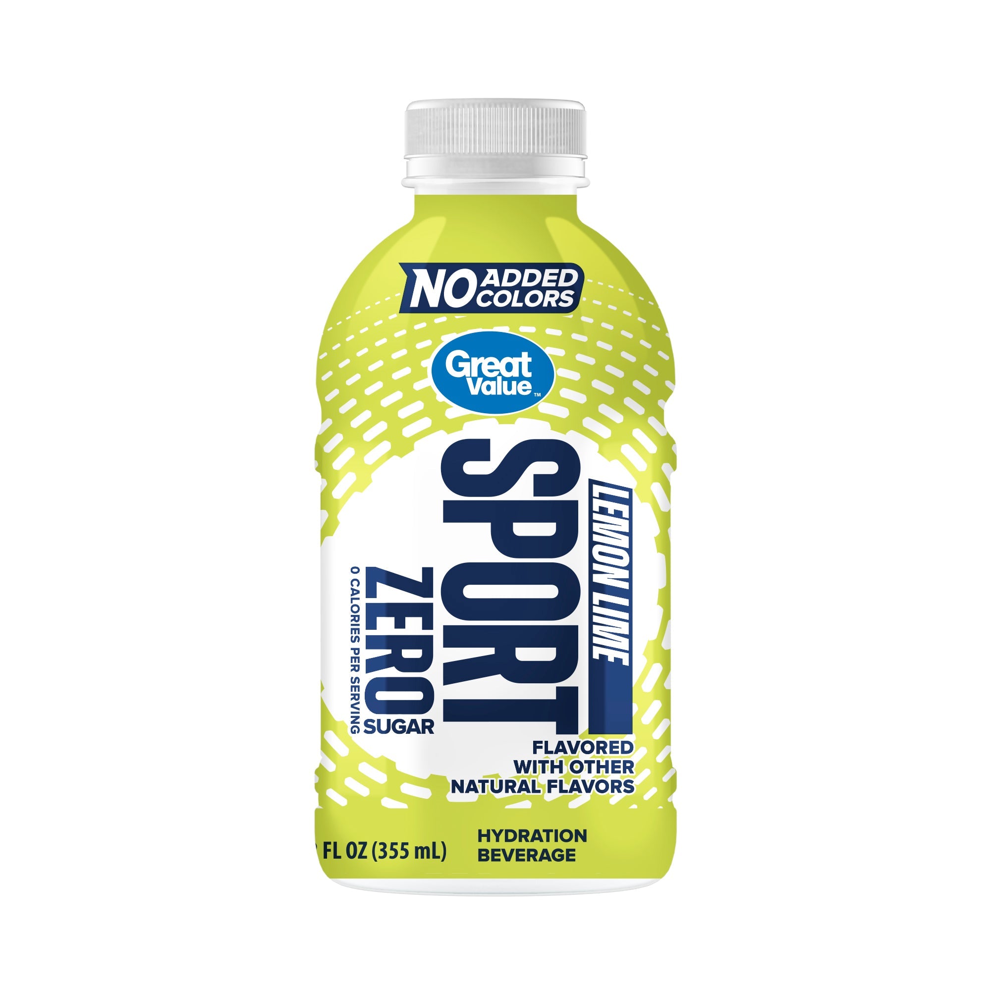 Great Value 12 fl oz 18 Pack Zero Sports Drink - Variety Pack with No Added Colors