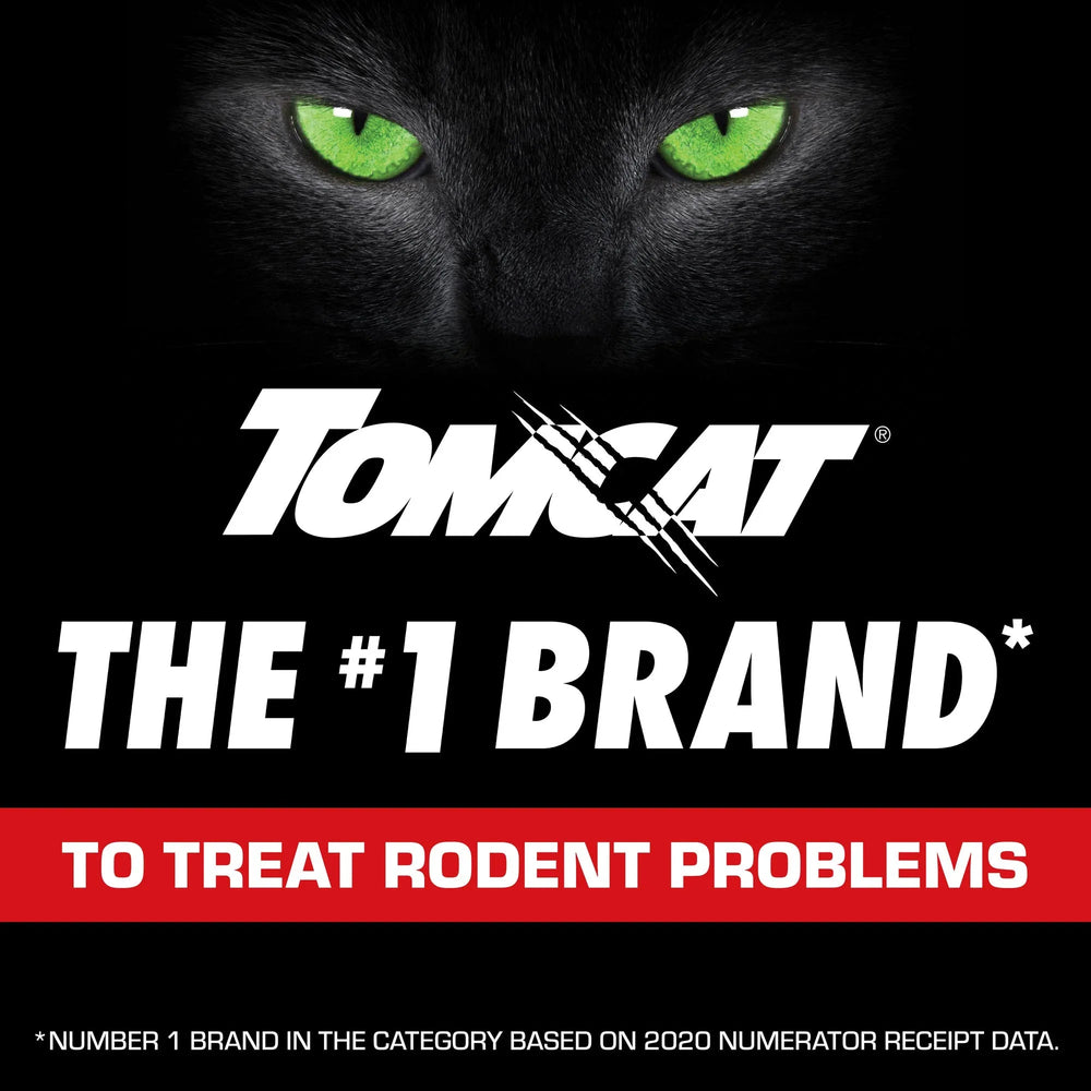 Tomcat Mouse Killer, Child and Dog Resistant, Refillable Station - Includes 16 Bait Blocks - USA MEGA SHOP
