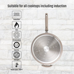 Mainstays 4.7QT Jumbo Cooker with Lid Heavy Gauge Ceramic