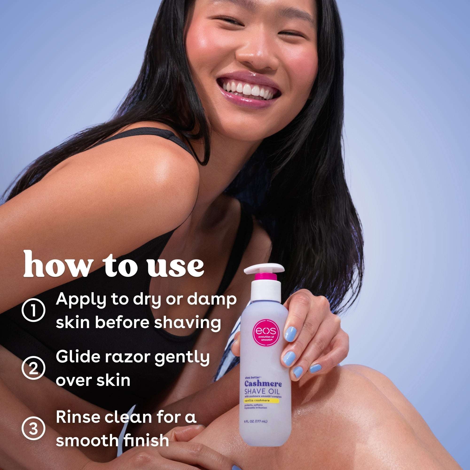 eos Cashmere Shave Oil - Vanilla Cashmere - 6 fl oz