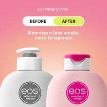 Body lotion bottles with pump tops, pink jasmine peach and gray caps
