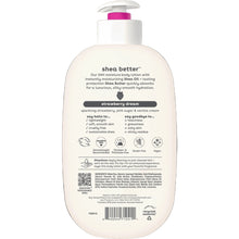 eos 24H Moisture body lotion bottle, strawberry dream, 16 fl oz