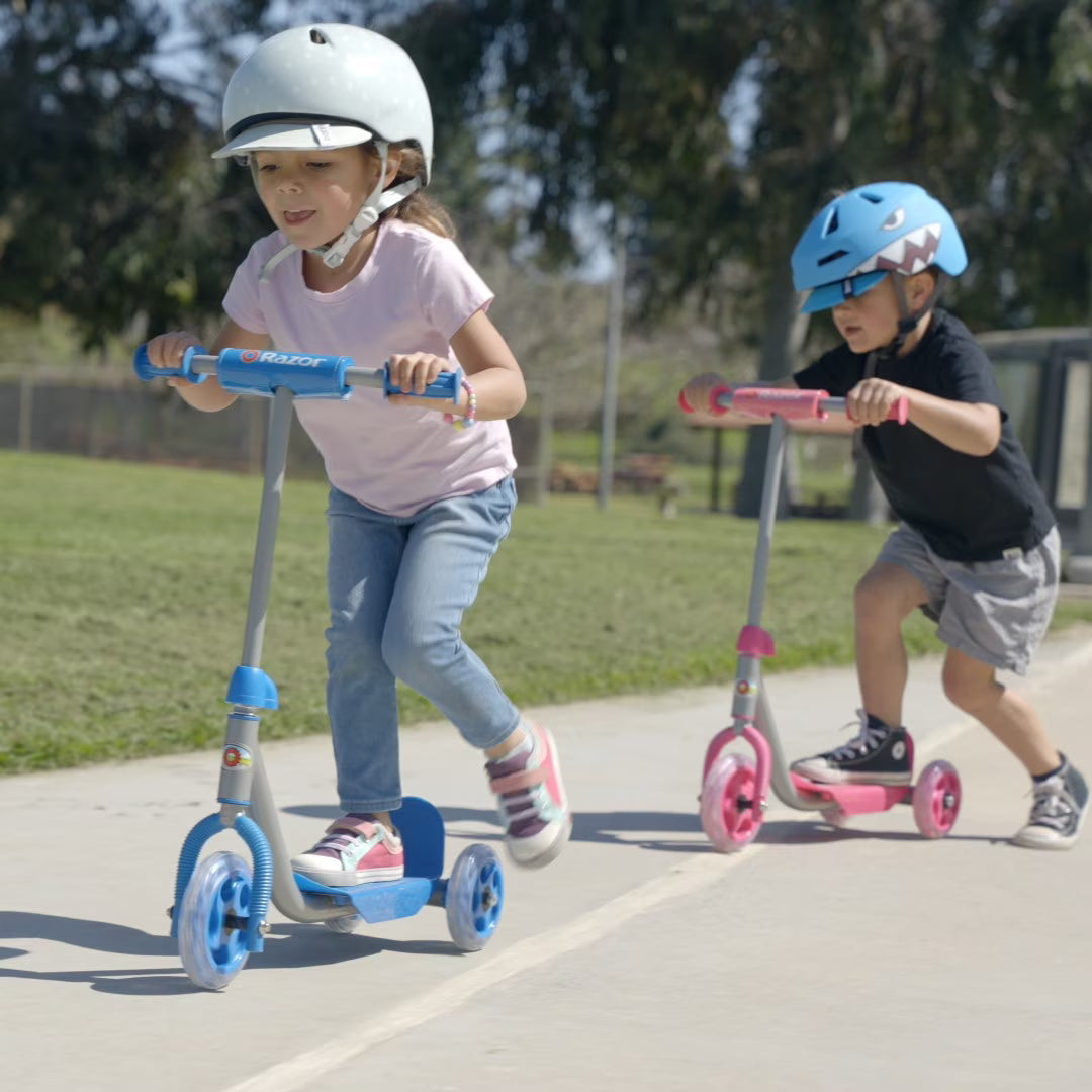 Razor Jr 3-Wheel Lil' Kick Scooter - for Kids Ages 3+, Pink