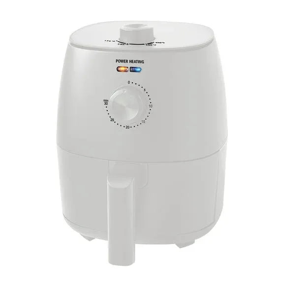 Mainstays 2.2 QT Air Fryer, Arctic White - Automatic Shutoff - USA MEGA SHOP