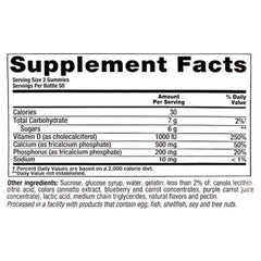 Vitafusion Calcium + D3 Vitamin Gummies (200 Ct.)