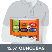 15.57 oz chocolate candy variety bag, snack size 30-piece
