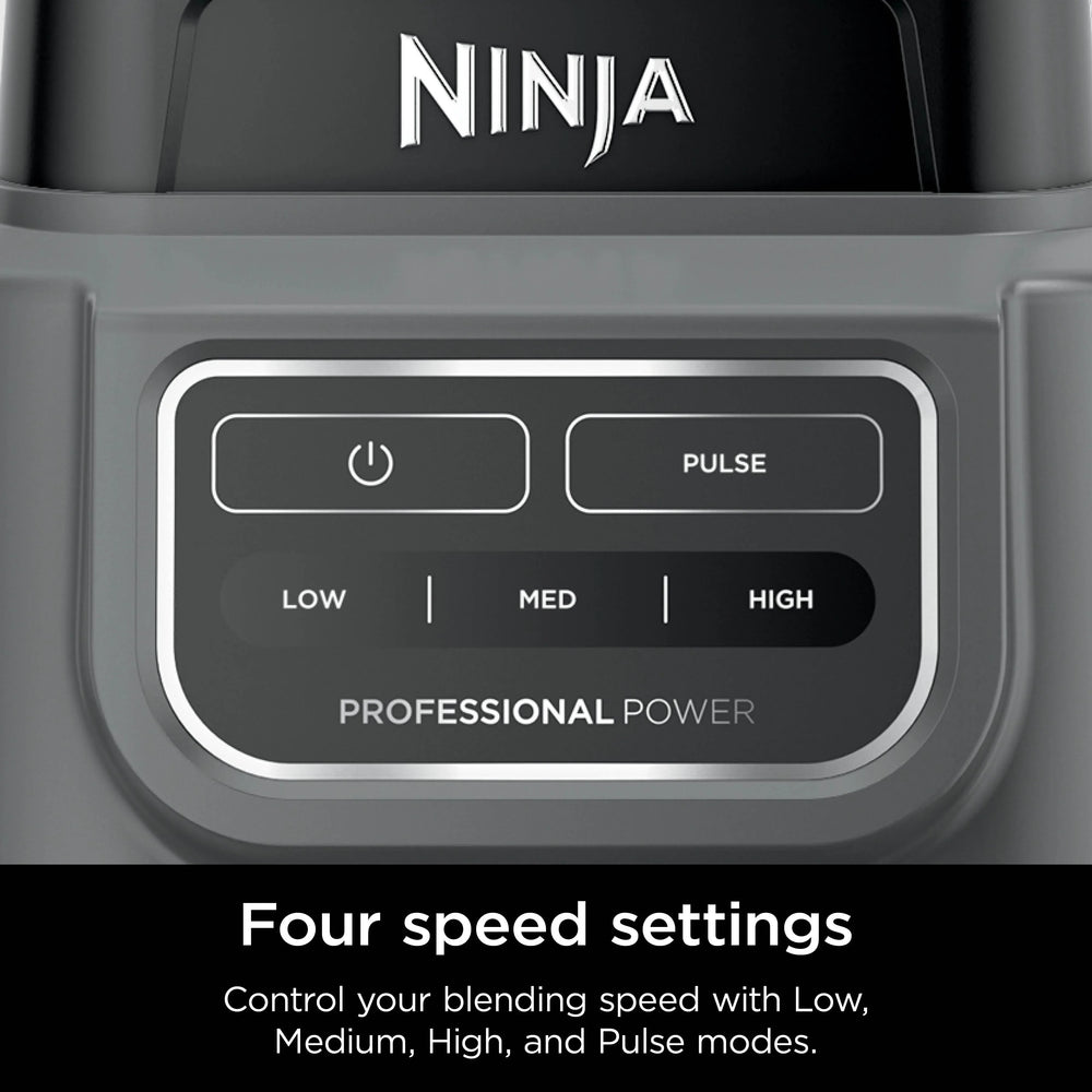 Ninja Classic Blender, 1000 Watts, 3 Speeds, Smoothies, 72 Oz. Pitcher, Total Crushing Blades, Dark Gray BE200 - USA MEGA SHOP