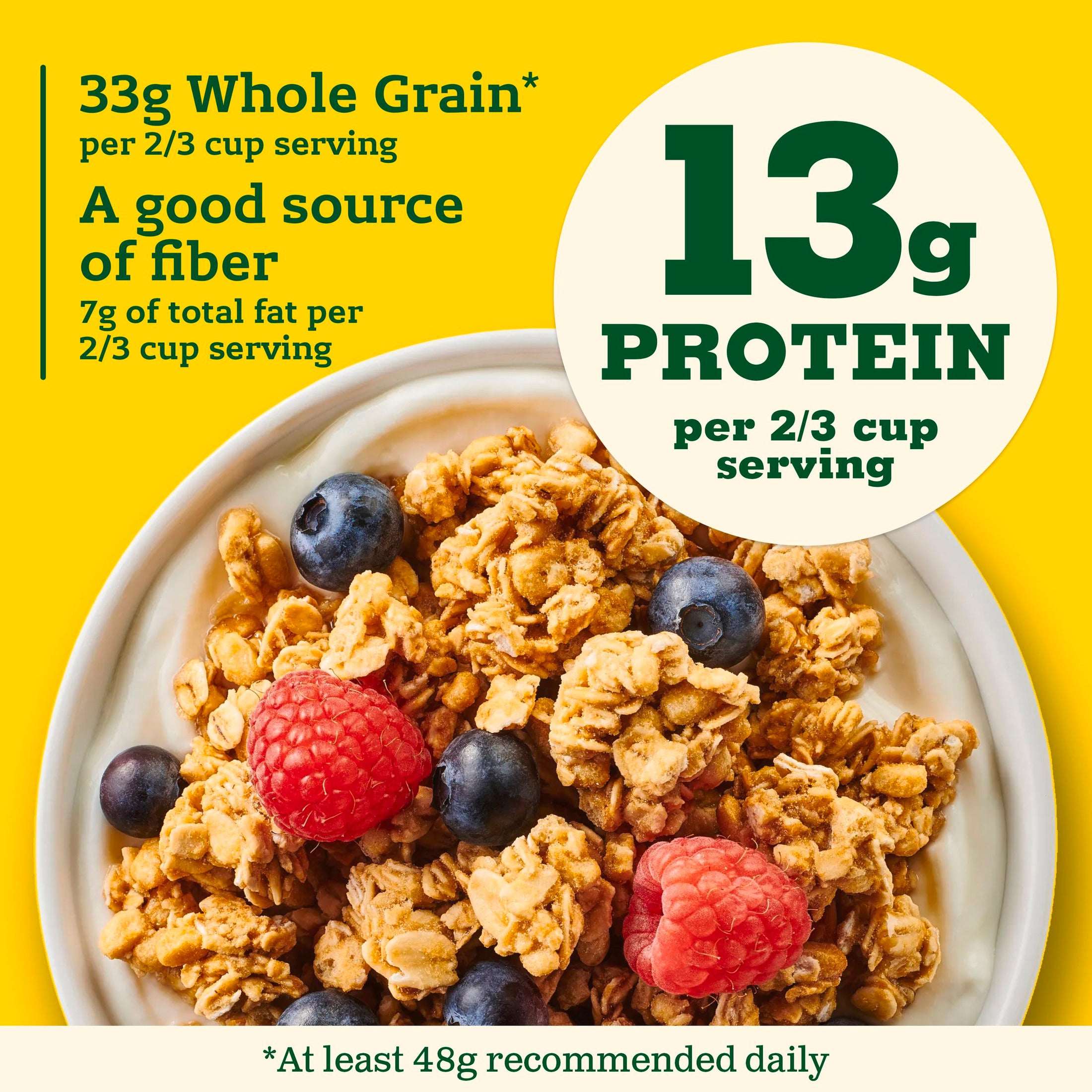 Nature Valley Protein Oats and Honey Granola Pouch, 11 oz