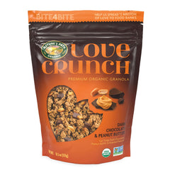 Love Crunch Organic Granola, Dark Chocolate & Peanut Butter, 11.5oz Pouch