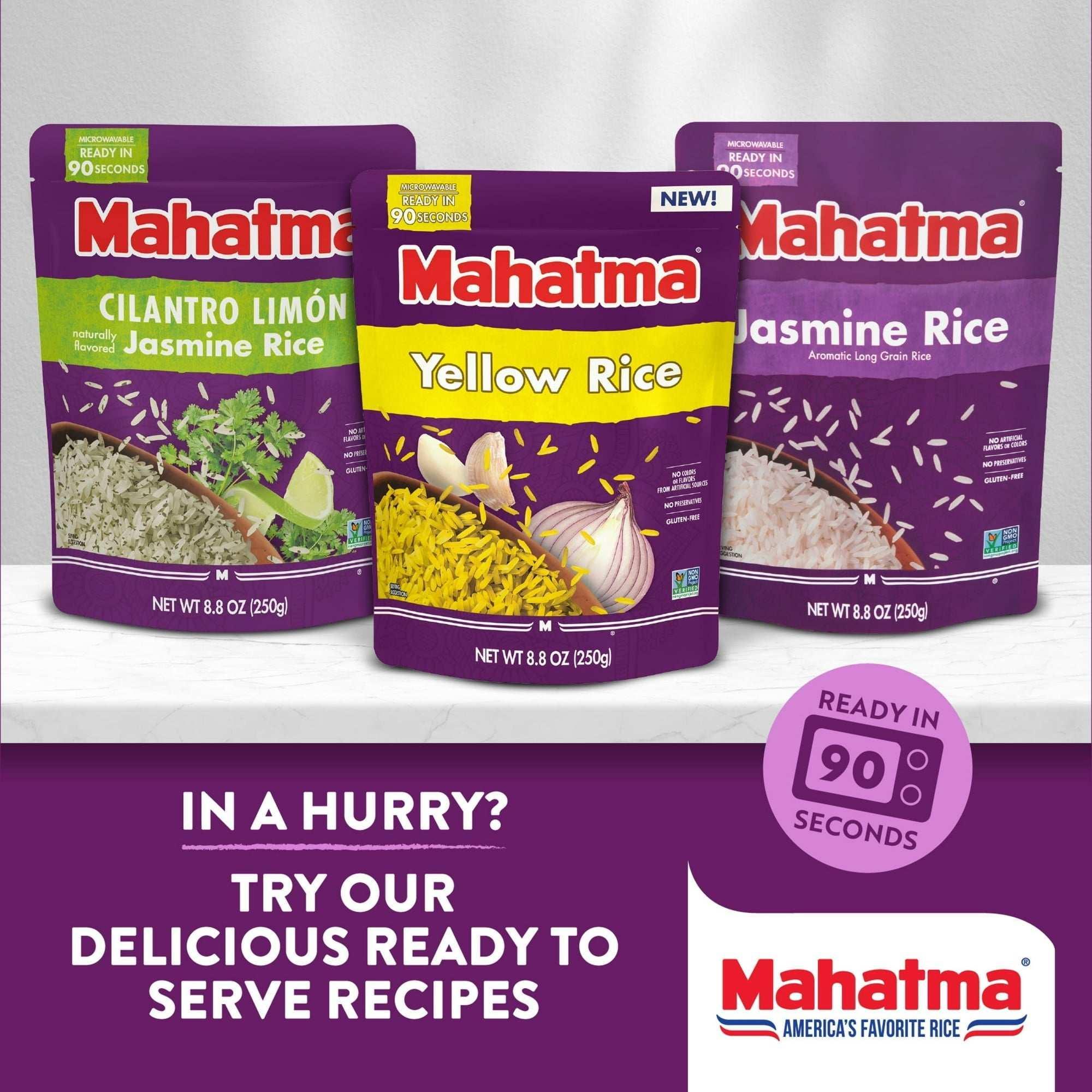 Mahatma Jasmine Thai Fragrant Long Grain Rice, Gluten Free, 32 oz (2 lbs) (907 Grams) - USA MEGA SHOP