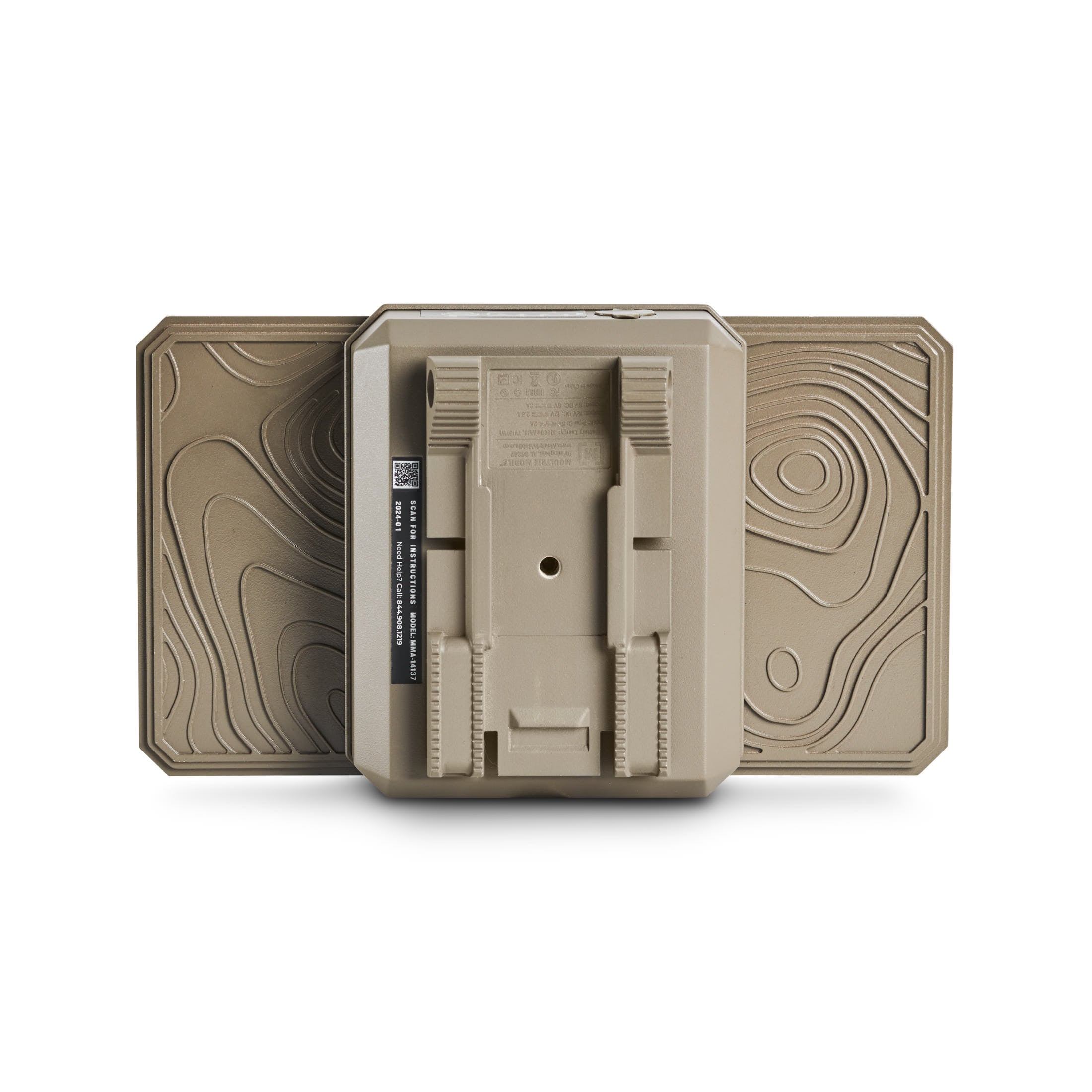 Moultrie 3.4 Watt Solar Power Pack for Trail Cameras - 3350mAh Battery Pack - USB-C Connection