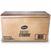 N'Joy coffee creamer cardboard shipping box