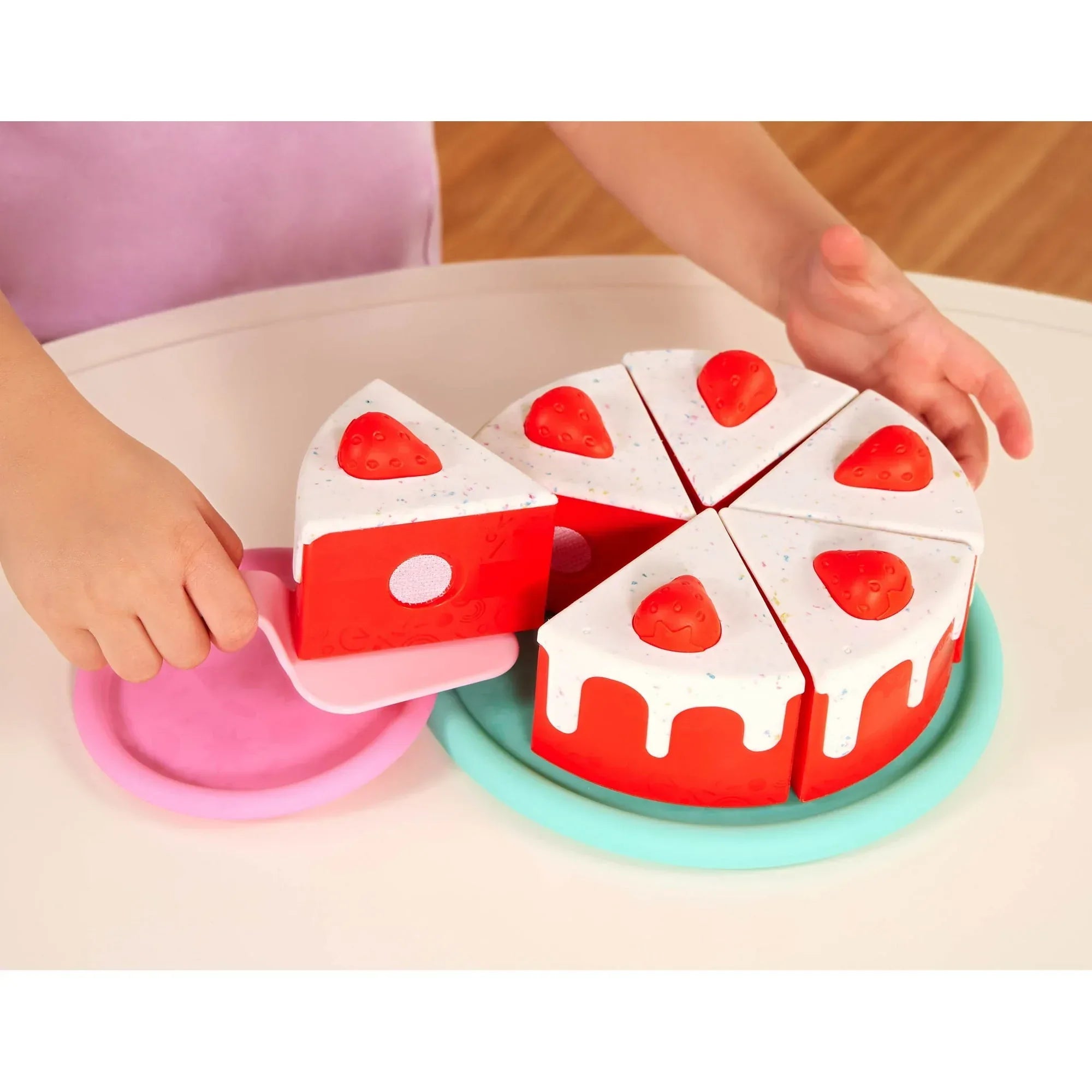 Battat Sweet Treats Pop-Up Shop Fabric Tent 25-Piece Dessert Set, Toddler and Preschool Toys - USA MEGA SHOP