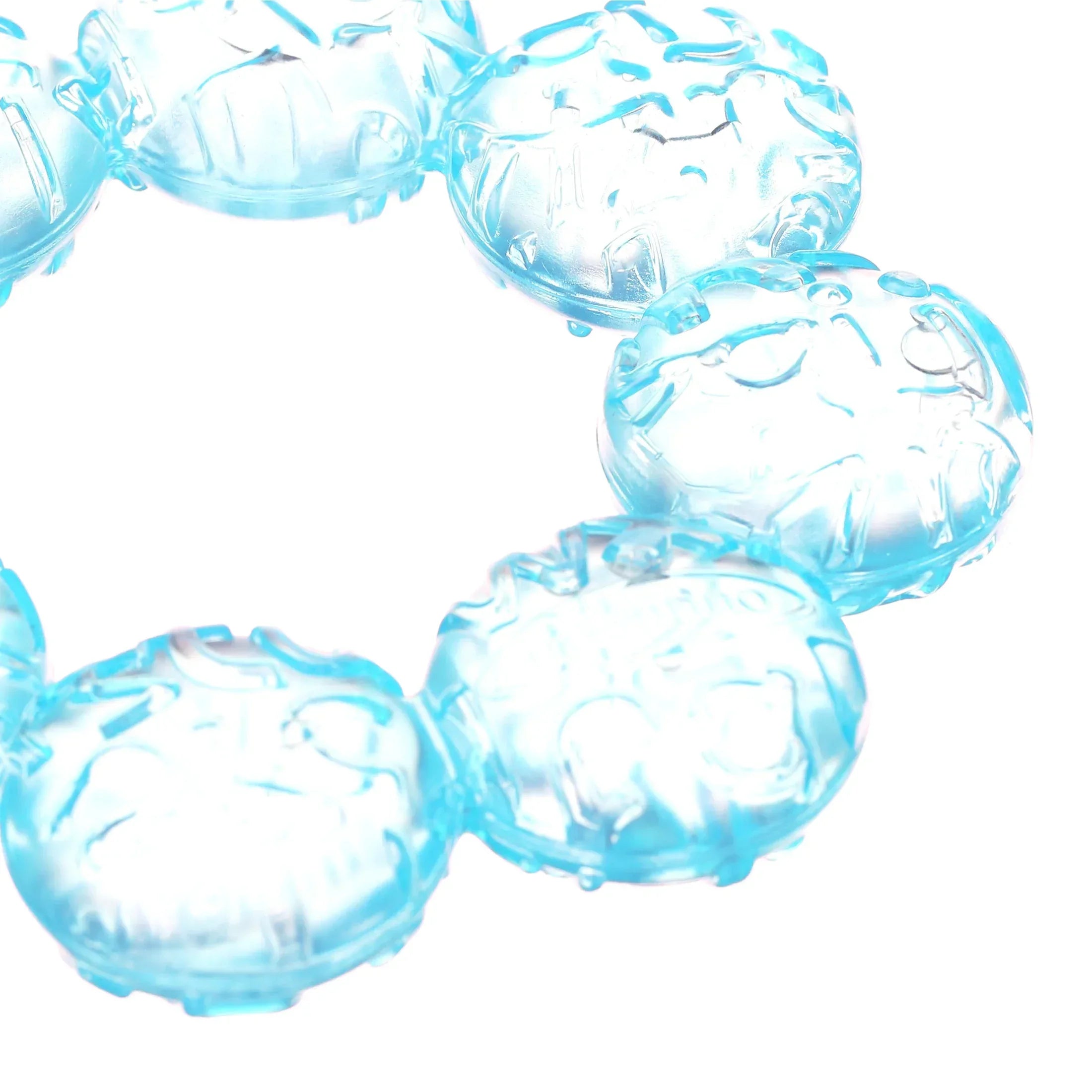 Infantino Soothing Soft Circular Water Teether, Unisex, Blue