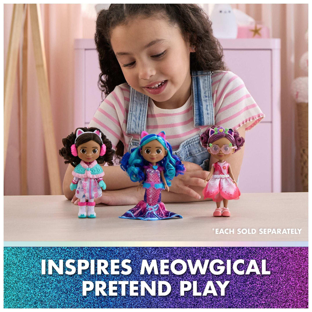 Gabby's Dollhouse: The Movie, Sweetest Treat Gabby Doll, Confection-Themed Snow Gear & Accessories, - USA MEGA SHOP