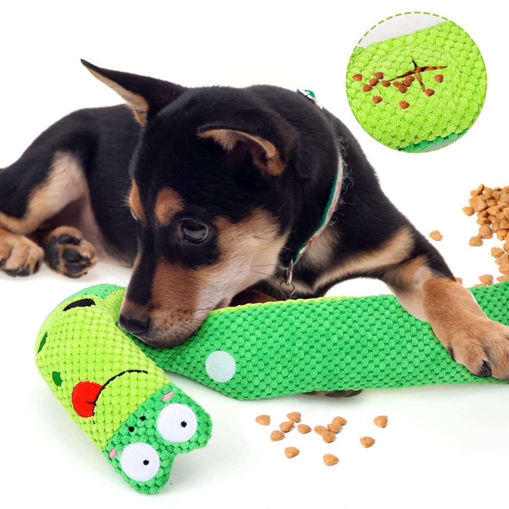 Pet Deluxe Squeak Dog Toys Stress Release Game for Boredom, Dog Puzzle Toy IQ Training, Dog Snuffle Toys Foraging Instinct Training Suitable for Small Medium and Large Dogs - USA MEGA SHOP