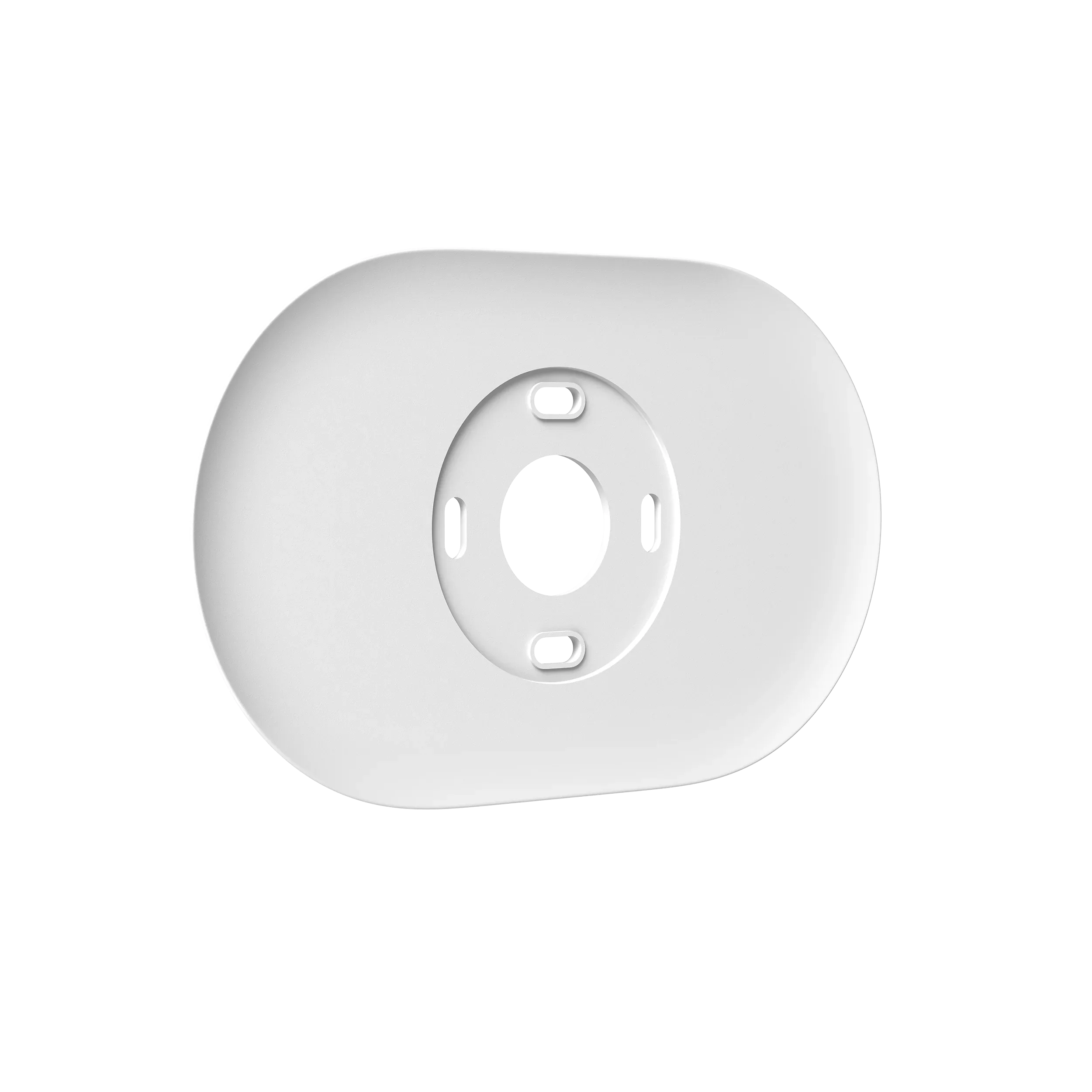 Google Steel Thermostat Wall Plate - Snow