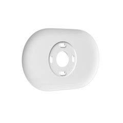 Google Steel Thermostat Wall Plate - Snow