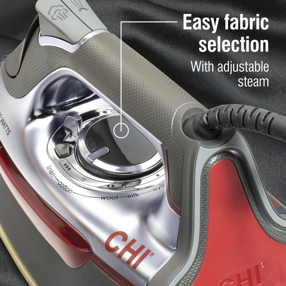 CHI Professional Iron, Titanium-infused Ceramic Soleplate, 13101 - USA MEGA SHOP