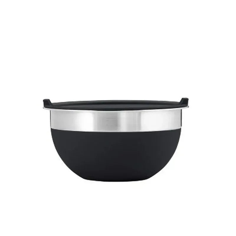 Tramontina 10-Piece Stainless Steel Mixing Bowls, Covers & Graters Included (Assorted Colors)