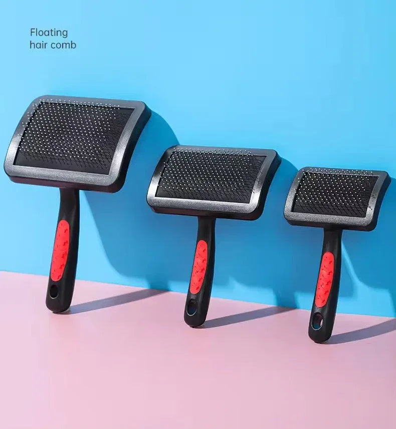 LL Goods Self-Cleaning Slicker Brush for Pets – Removes Mats, Tangles, and Shedding, Perfect for Indoor and Outdoor Use - USA MEGA SHOP