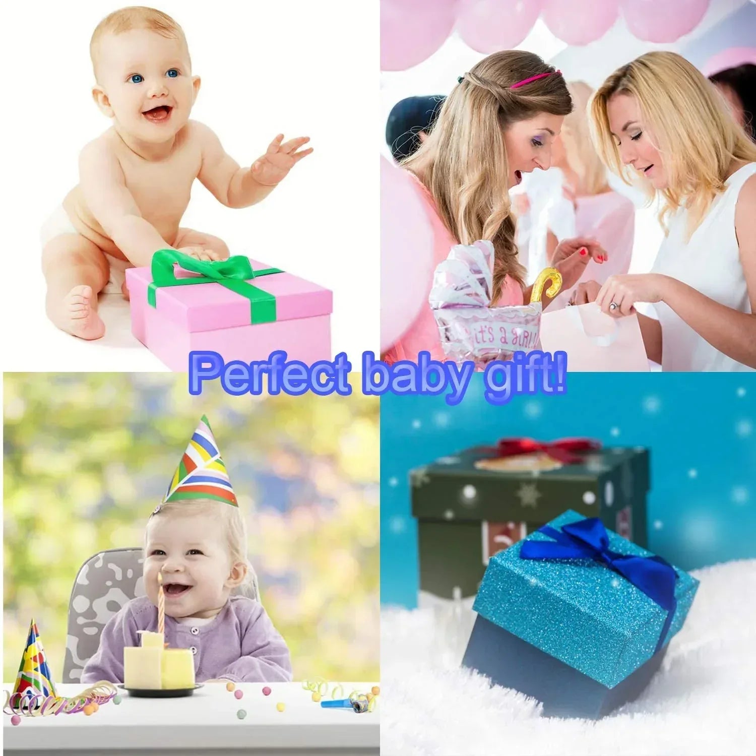 Rattle Toy,Arm Hand Bracelet Rattle,Feet Leg Ankle Socks, Present Gift for Newborn Infant Babies Boy Girl Bebe (4 Bugs) - USA MEGA SHOP