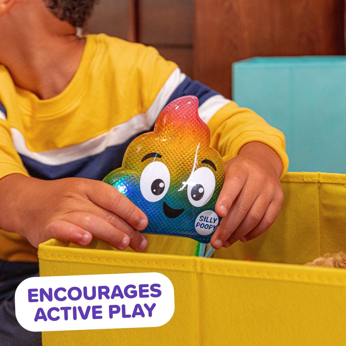 Silly Poopy's Hide & Seek Kids Game, Electronic Interactive Game for Ages 3+