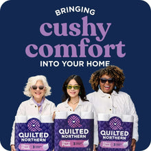 Quilted Northern Ultra Plush 3-ply toilet paper packs held together