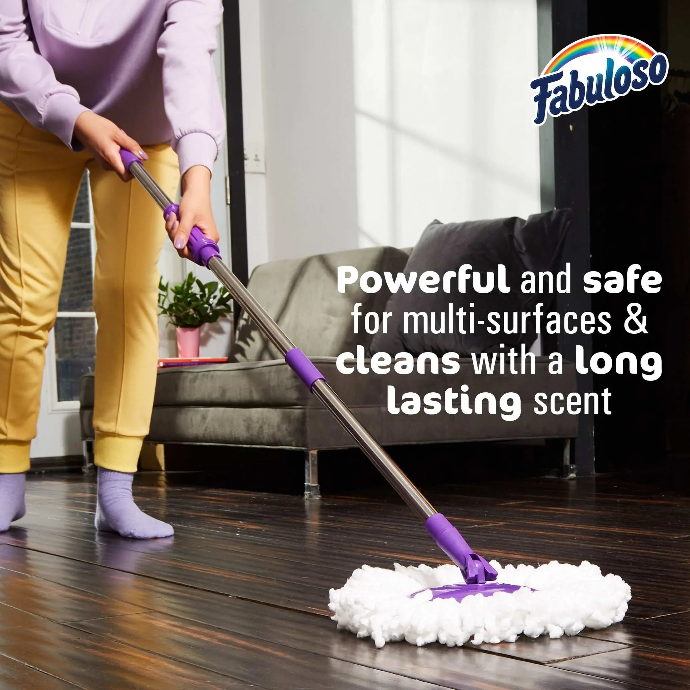 Fabuloso All Purpose Floor Surface Cleaner, Peach Scent, 56 fl oz - USA MEGA SHOP
