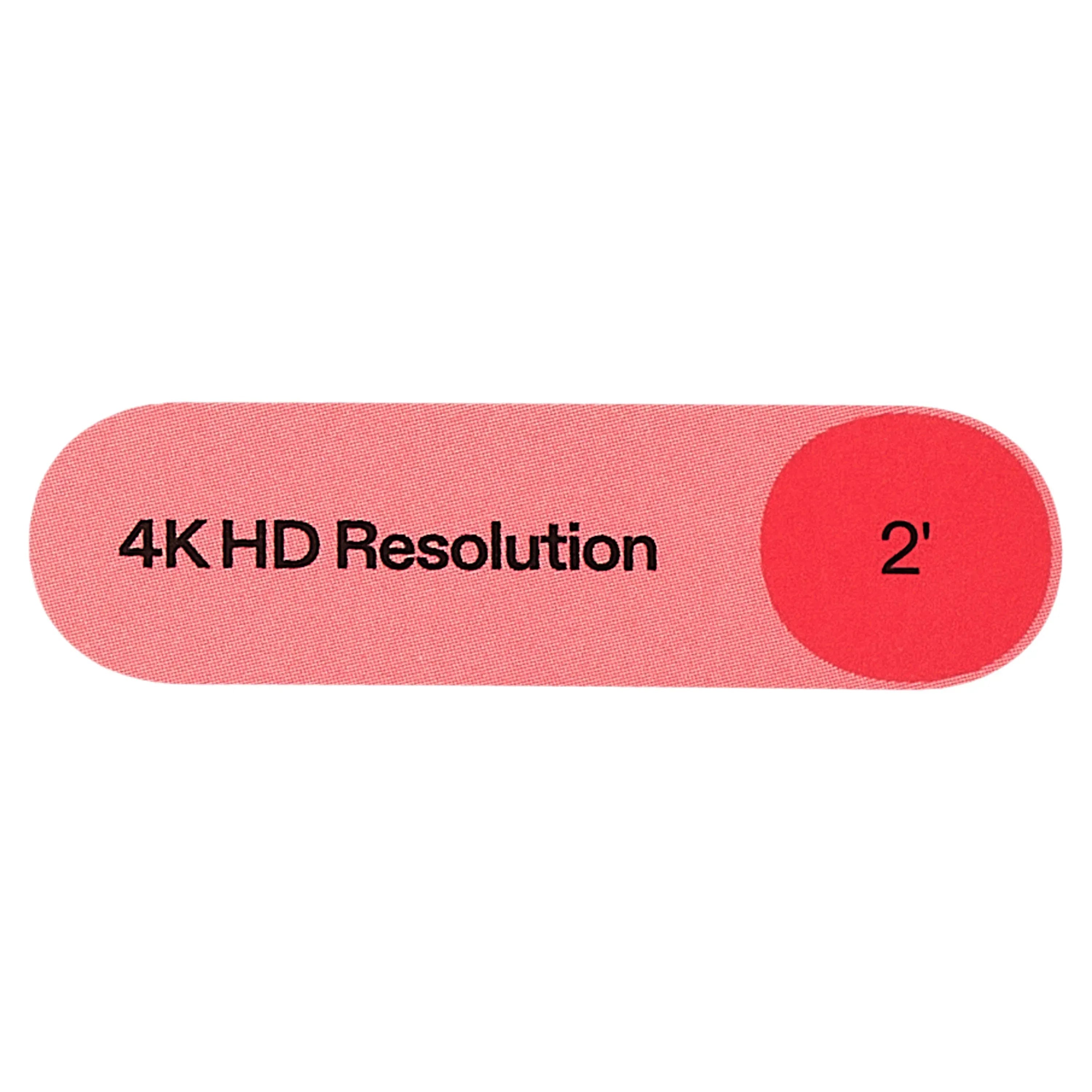 onn 2ft 4K UHD HDMI Cable