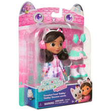 Sweetest Treat Gabby doll in retail packaging with cat-ear hood and earmuffs
