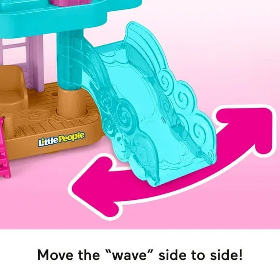 Fisher-Price Little People Barbie Beach House Toddler Playset with Figures & Accessories - USA MEGA SHOP