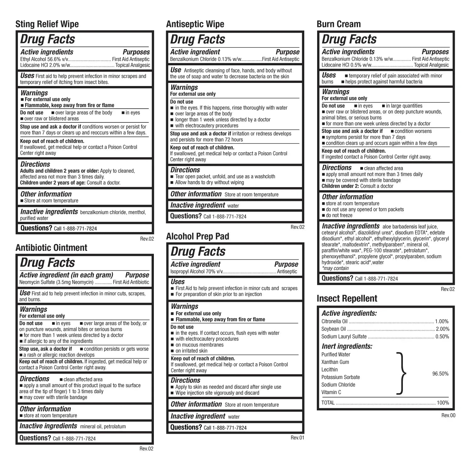 Be Smart Get Prepared Outdoor First Aid - Happy Wanderer, 134 Piece