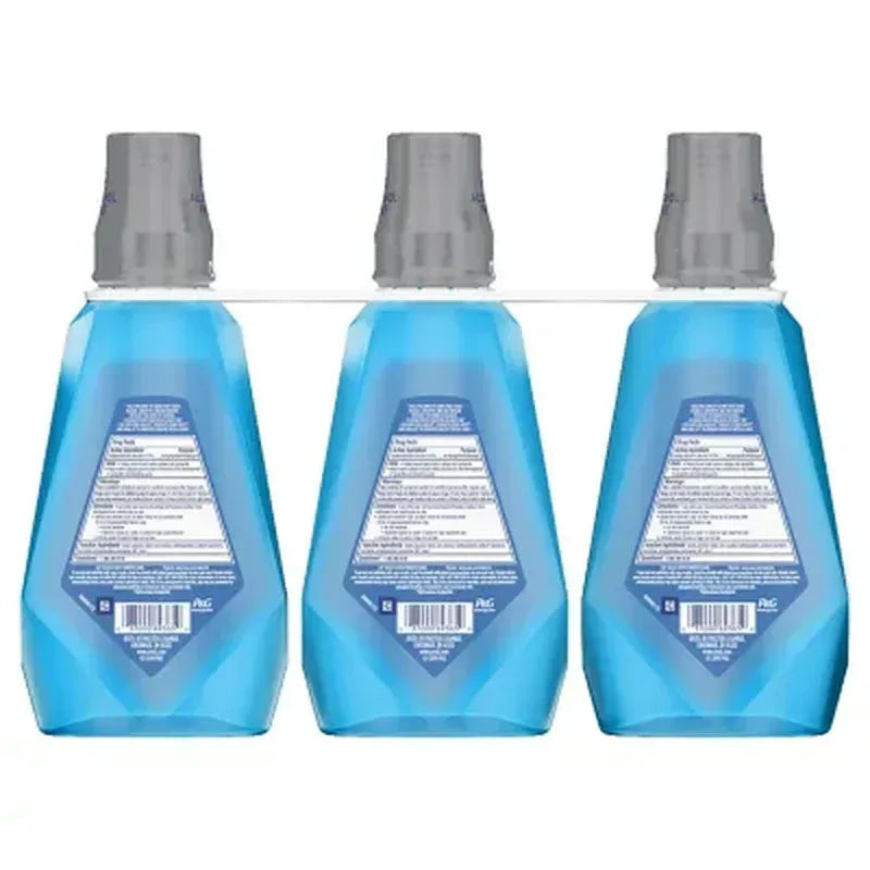 Crest Pro-Health Advantage Multi-Protection Mouthwash, Smooth Mint (33.8 Fl. Oz., 3 Pk.)