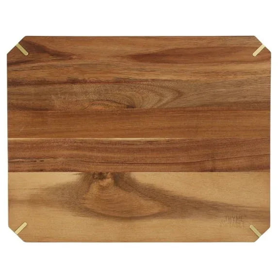 Thyme & Table 2-Piece Acacia Cutting Board Set