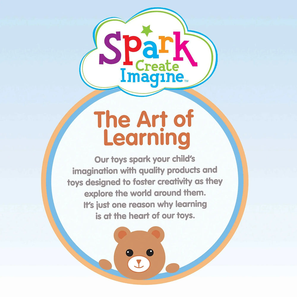 Spark Create Imagine Plush Cow Rattle, 0+ - USA MEGA SHOP