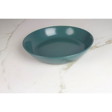 Single emerald green round bowl with curved sides and wide lip