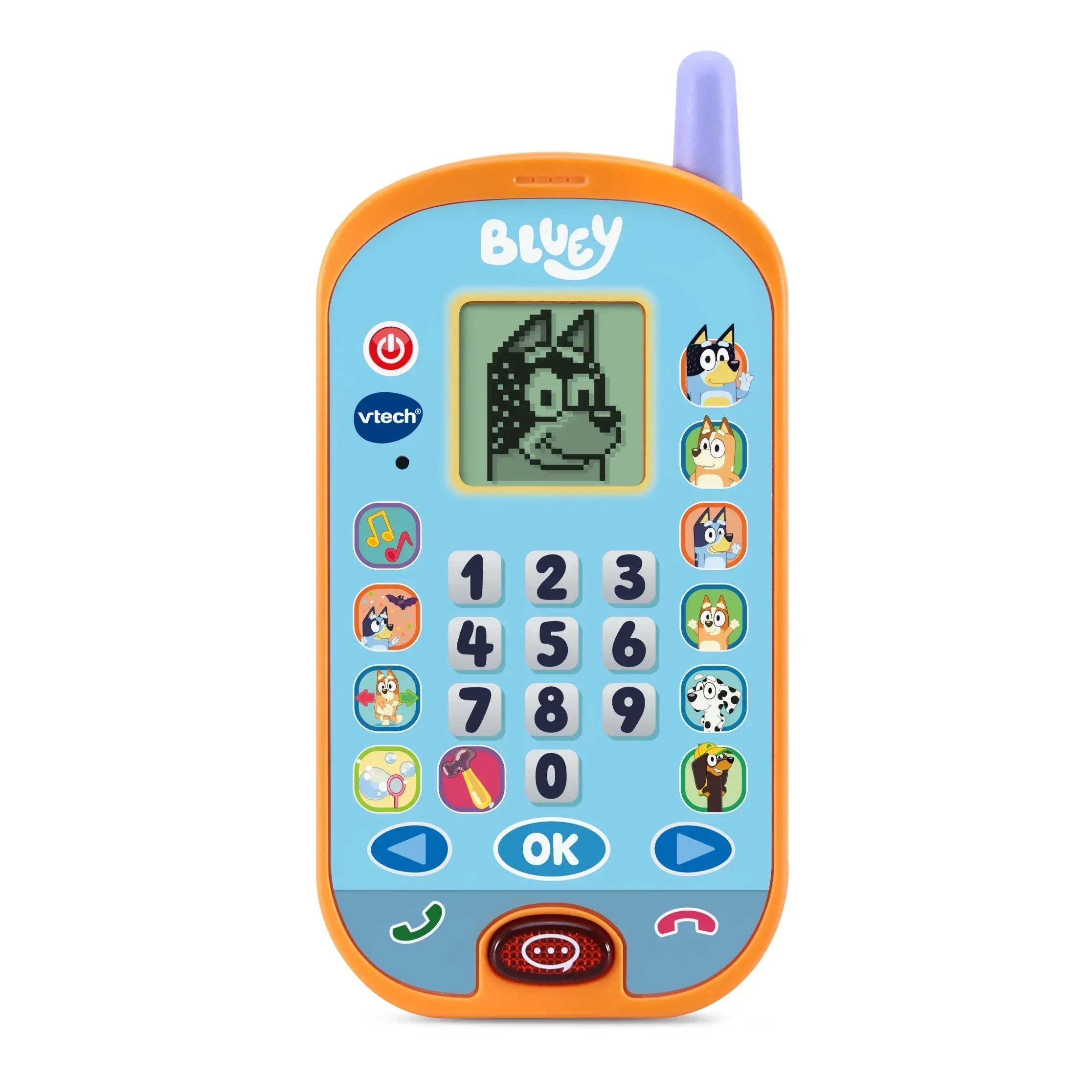 VTech Bluey Ring Ring Phone Baby and Toddler Toys - USA MEGA SHOP