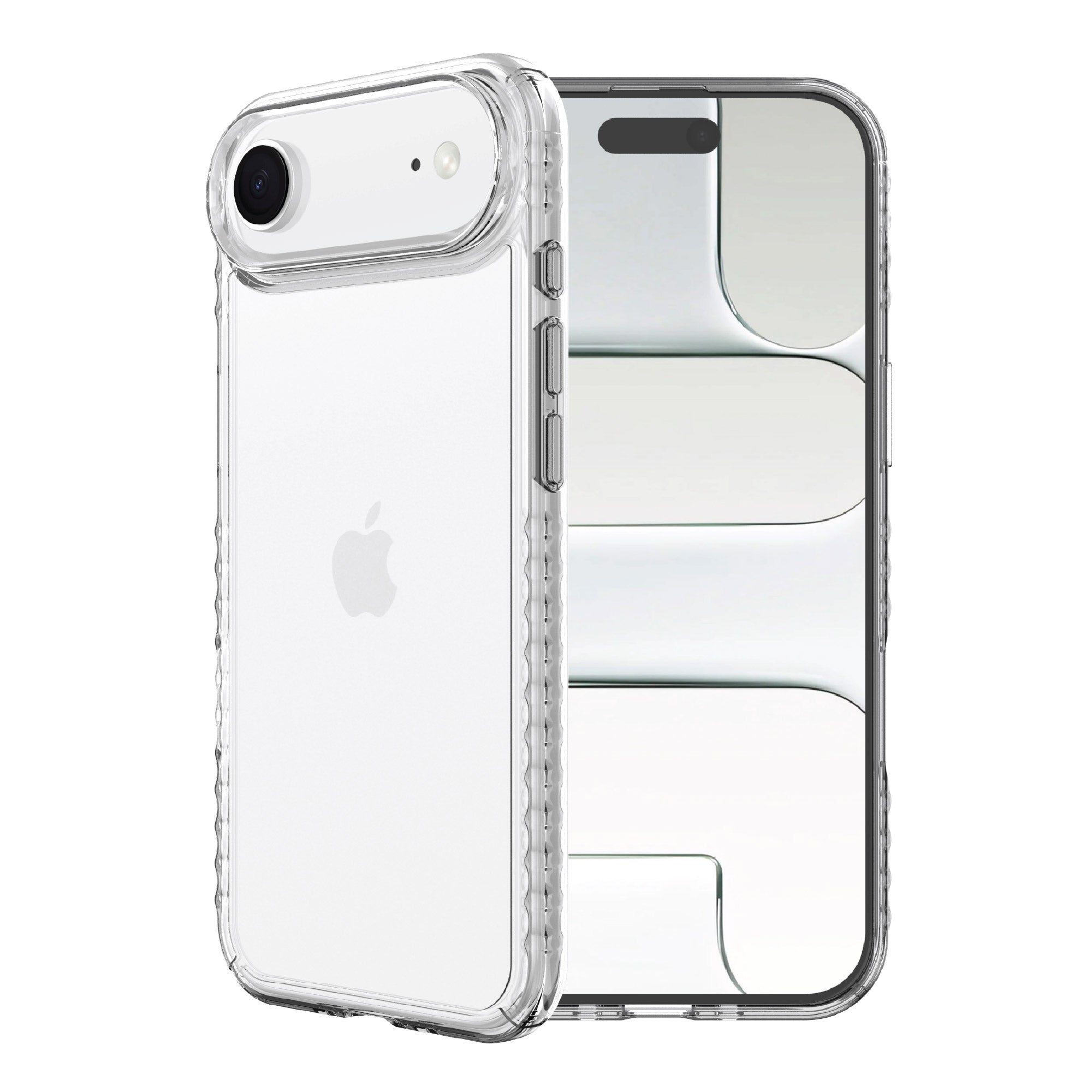 onn Protective Gel Phone Case for iPhone Air - Clear
