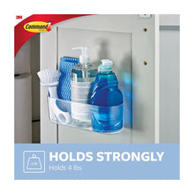 Command Caddy, Clear, Large, Under Sink Organizer, 1 Wall Caddy