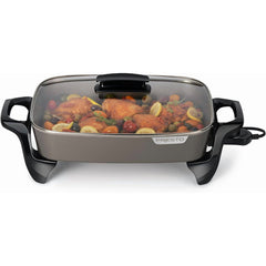 Presto 16-Inch Ceramic Electric Skillet, Grey