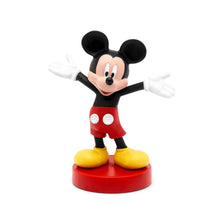 Mickey Mouse audio figurine facing forward, arms out, red shorts and yellow shoes