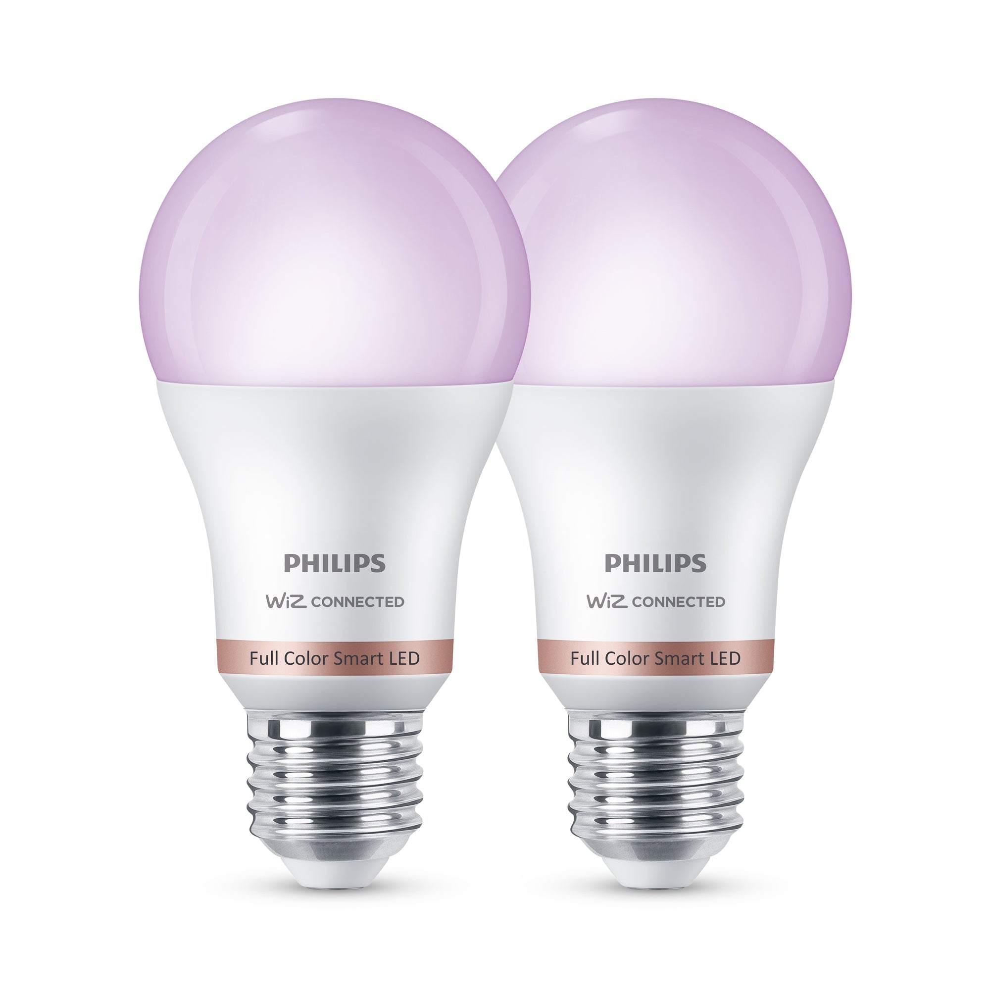 Philips Smart LED 60-Watt A19 General Purpose Light Bulb, Frosted Color & Tunable White, Dimmable, E26 Medium Base (1-Pack)