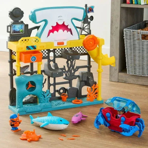 Kid Connection Ocean Adventure Playset with Light & Sound, 22 Pieces, Toddler Toys - USA MEGA SHOP