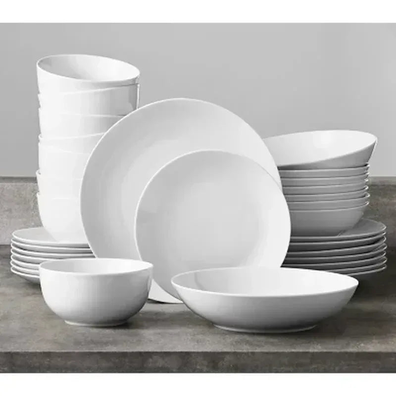 Member'S Mark 32-Piece Porcelain Dinnerware Set