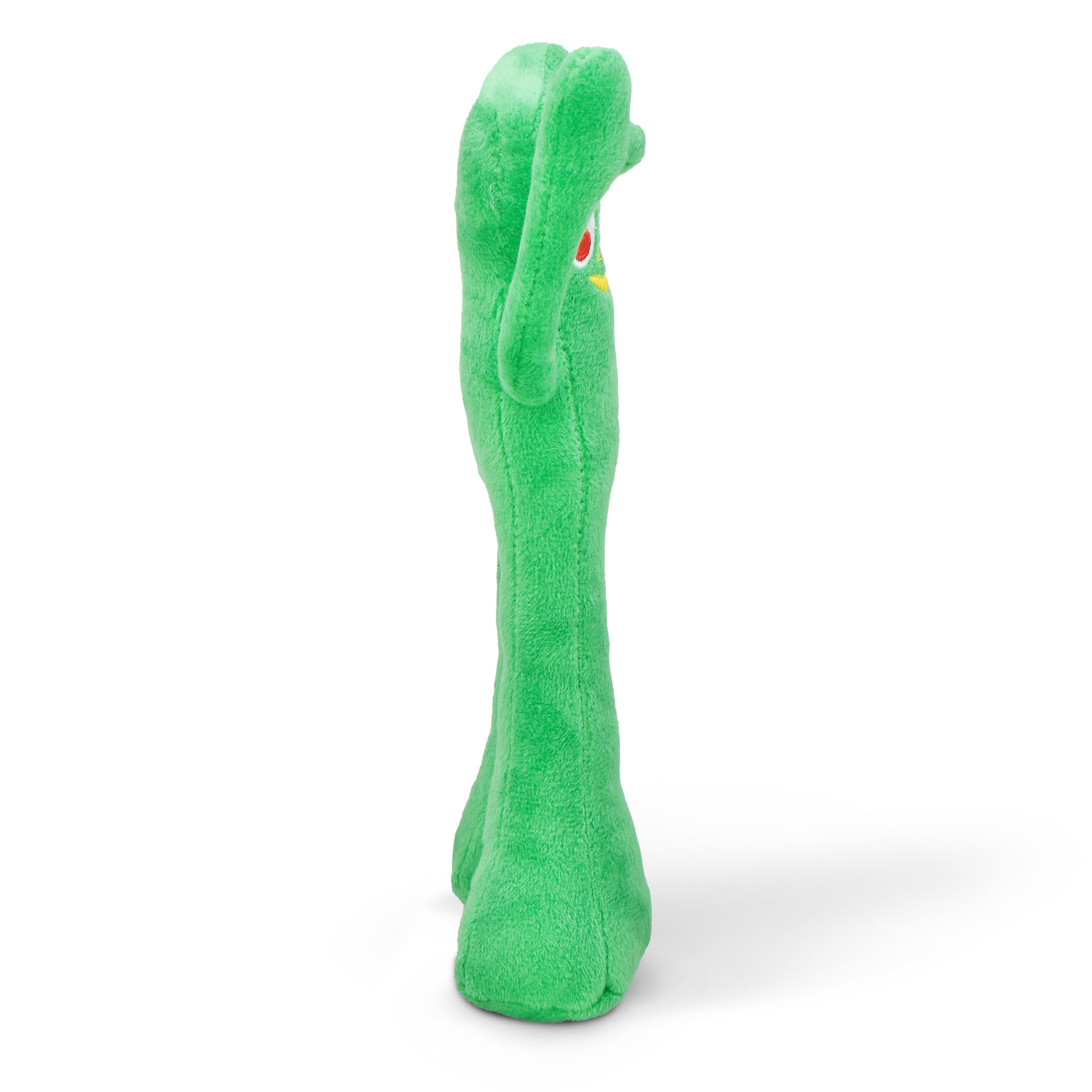 Multipet Gumby Plush Dog Toy, Green, Squeaker