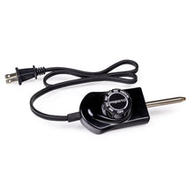 Electric skillet power cord with temperature dial and plug